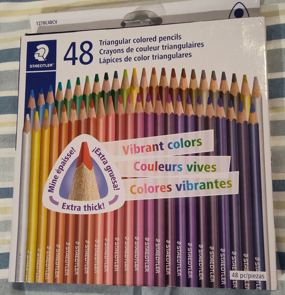 NEW! STAEDTER COLORED PENCILS 48ct